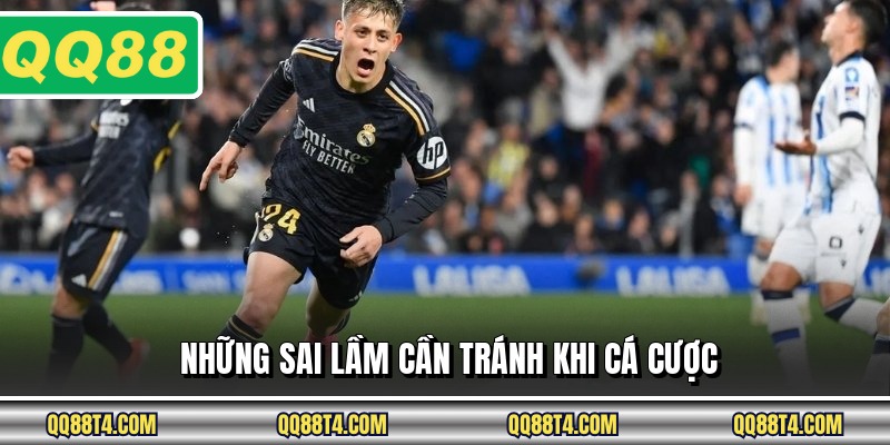 Những sai lầm cần tránh khi cá cược